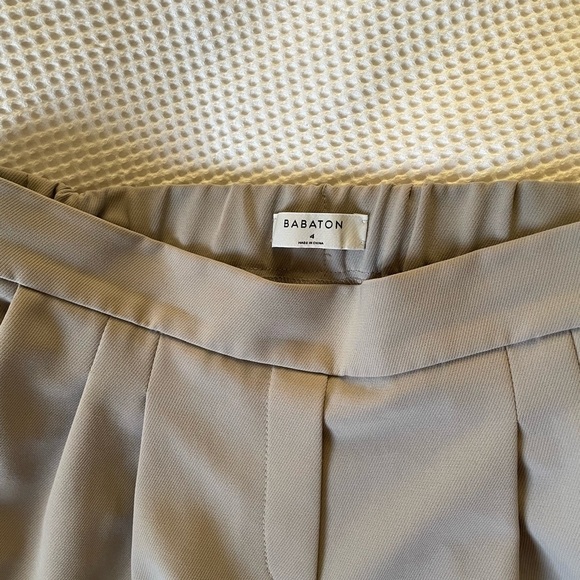 Babaton Taupe pants NWOT - Picture 2 of 5